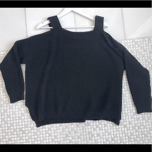 Chelsea Off-Shoulder Knit Sweater